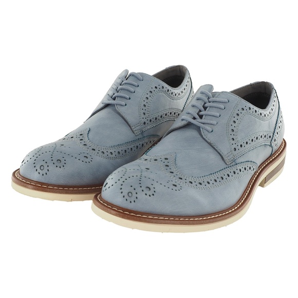 Kenneth Cole Reaction Klay Flex Lace-Up Men's Wingtip Oxfords - Picture 1 of 10